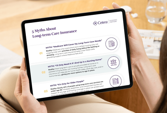 5 Myths About Long-Term Care Insurance Infographic