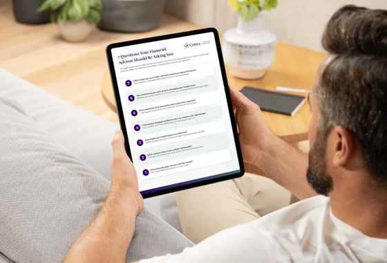 7 Questions Your Financial Advisor Should Be Asking You Infographic