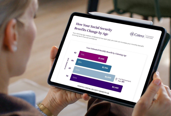 How Your Social Security Benefits Change by Age Infographic