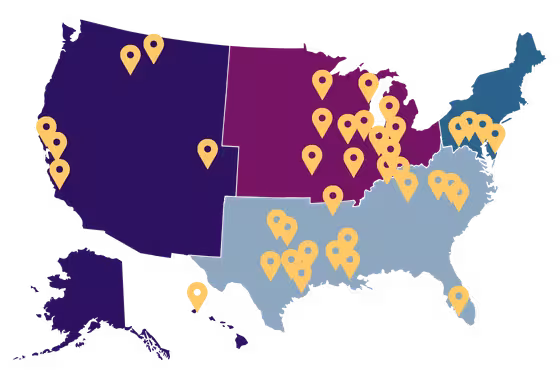 Cetera Locations South