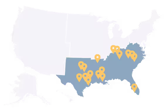 Cetera Locations South